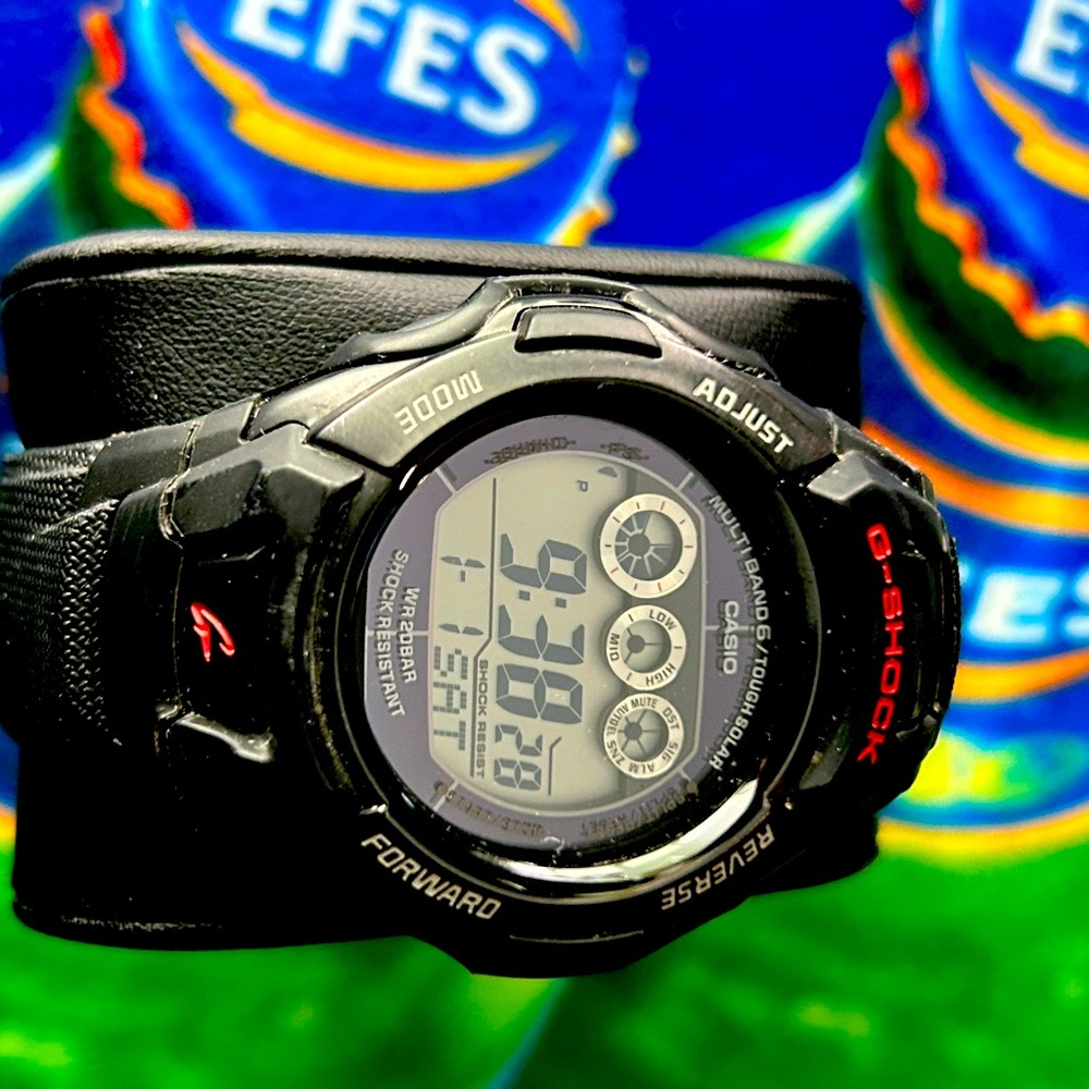 G Shock Casio Watch Model 3405 tough solar